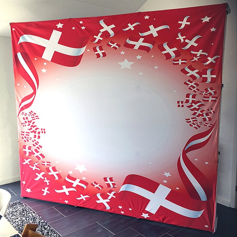 Messevæg Pop-up Wall Textile, 5 sektioner #10