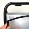 PET Frontplade Med Magnet, Sort kant - 73x103cm #2