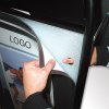 PET Frontplade Med Magnet, Sort kant - A1 (63x88cm) #3