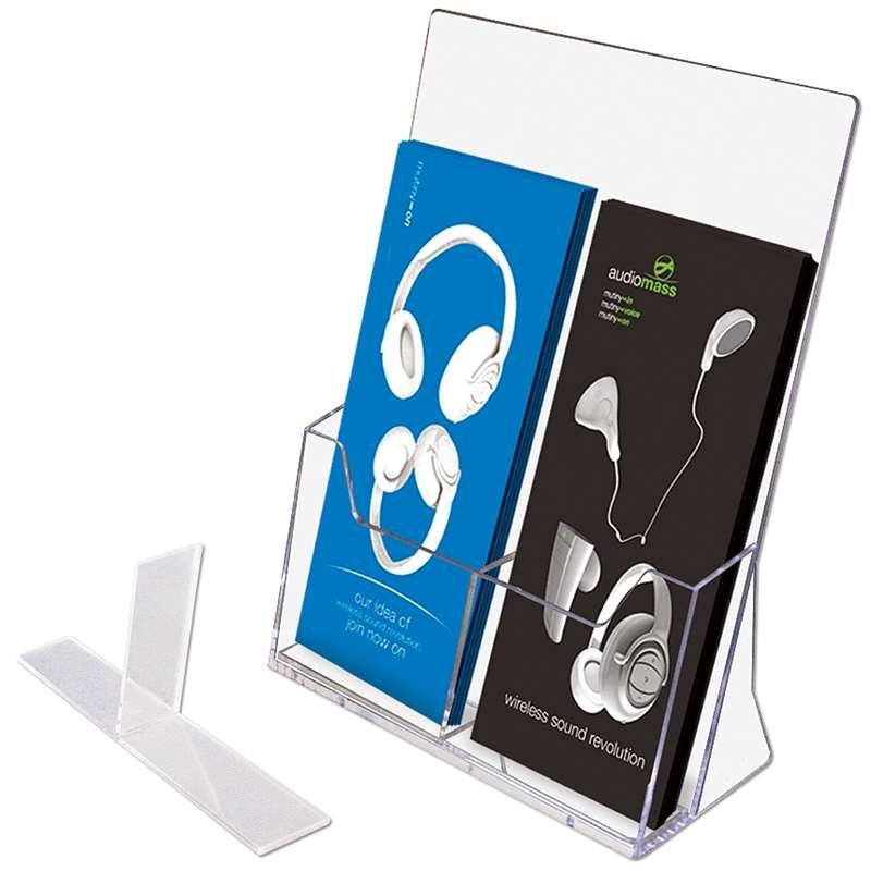Skillevæg, akryl (til Table & Wall Dispenser 2 x A5 art. 2576) #2