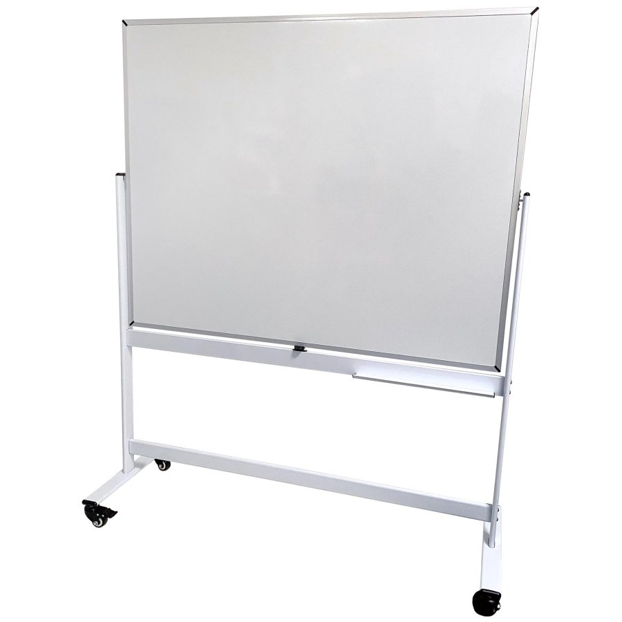 Whiteboard Pro: Emaljeret Svingtavle 150x120 cm på Mobilt Stativ #3