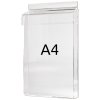 Akryl brochureholder boks udendørs - vertikal - A4 #8