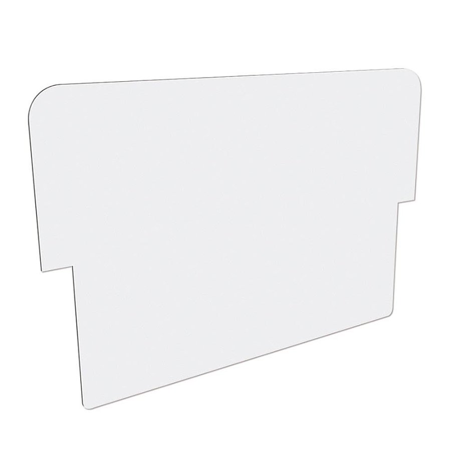Logoplade til AluLine A2 hvid #1
