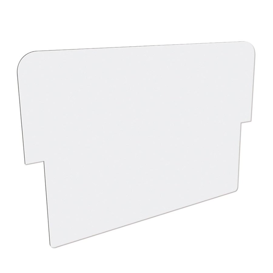 Logoplade til AluLine A0 hvid #1