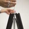 Alu-Line Standard Gadeskilt - sort - 50 x 70 cm #13