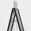 Alu-Line Standard Gadeskilt - sort - 50 x 70 cm #14