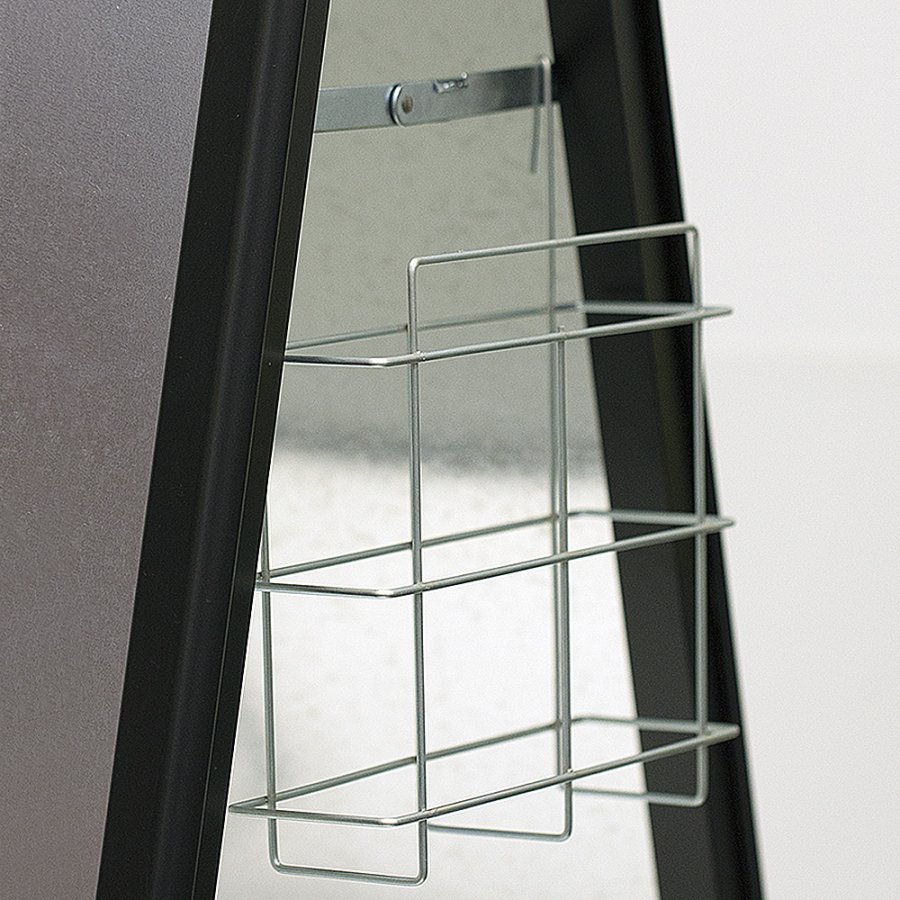 Alu-Line Standard Gadeskilt - sort - 50 x 70 cm #15