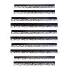 6 Top og 6 bund Strap komplet sæt til POP-UP WALL Curved 3x4 med clips #1