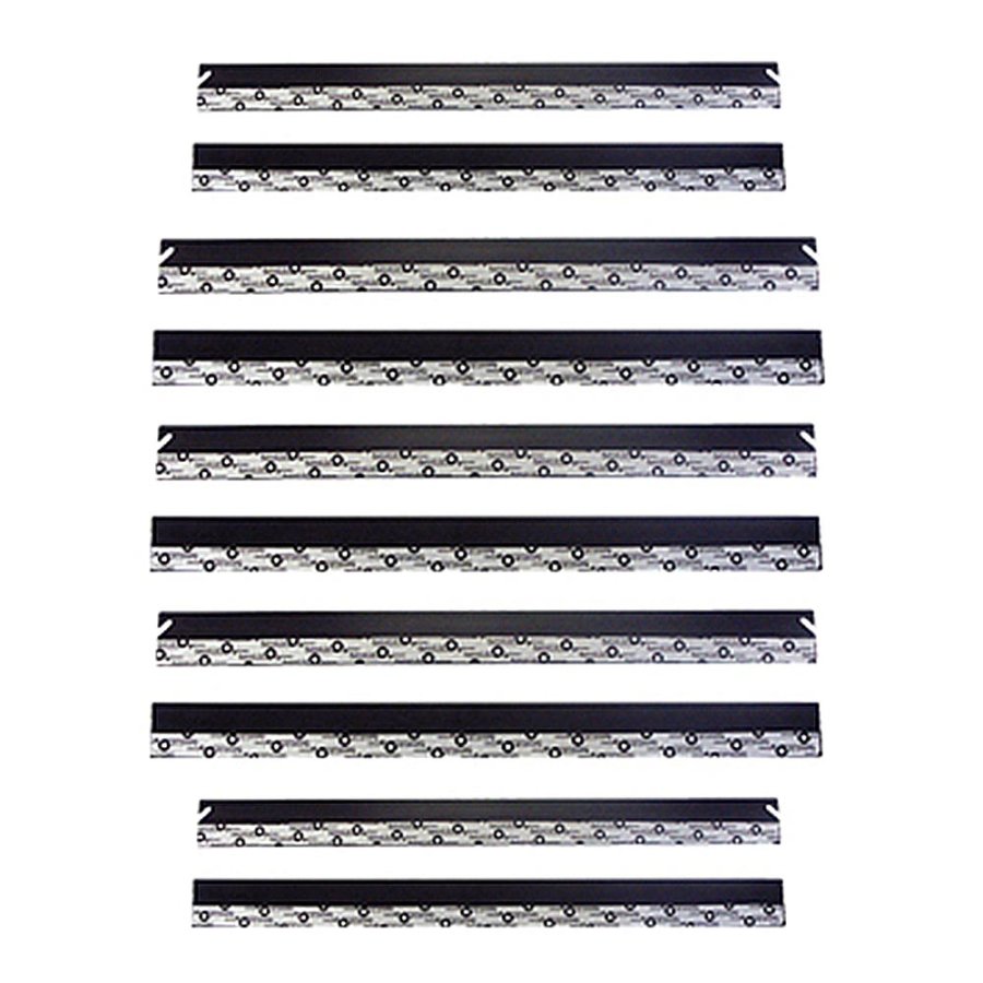 6 Top og 6 bund Strap komplet sæt til POP-UP WALL Curved 3x4 med clips #1
