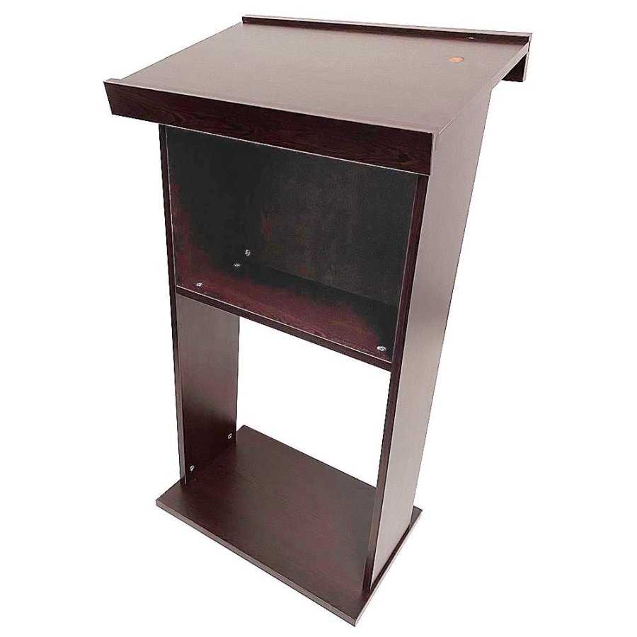 Wood Podium - Black - Talerstol i sort #20