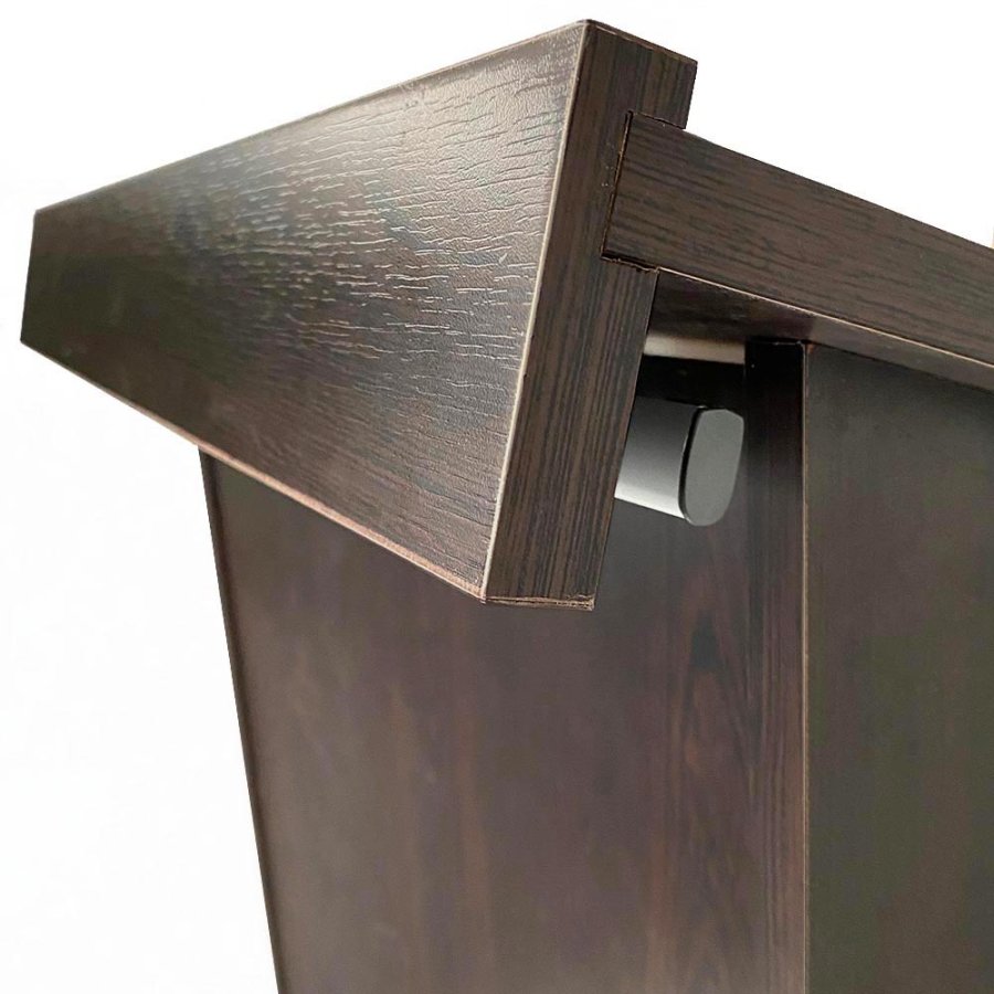 Wood Podium - Black - Talerstol i sort #24