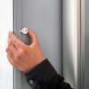Håndspritstander med automatisk håndsprit dispenser og A2 Klikramme #4