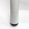 Expo Gotik Gadeskilt med logoplade - 70x100 cm - hvid #17