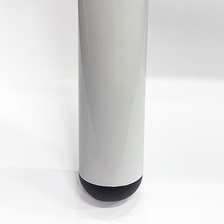 Expo Gotik Gadeskilt med logoplade - 70x100 cm - hvid #17