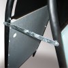 Expo Gotik Gadeskilt med logoplade - 70x100 cm - sort #8
