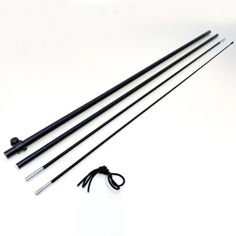 Sort stang til Outdoor Drop Flag, Large #4