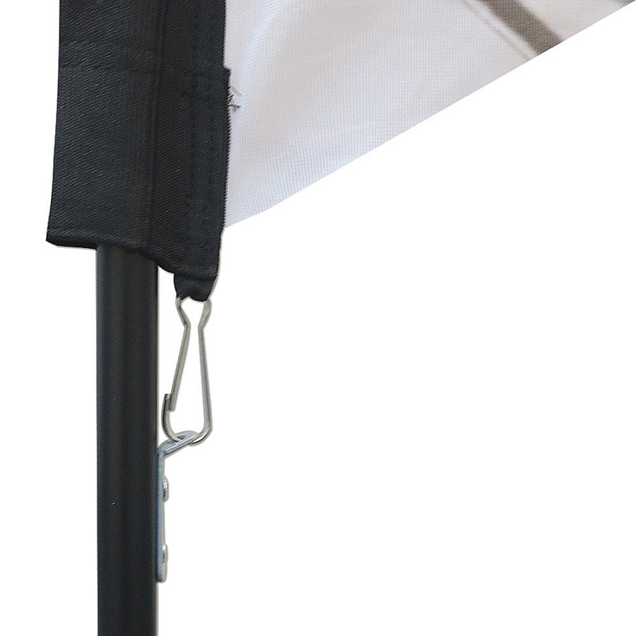 Sort stang til Outdoor Drop Flag, Large #6