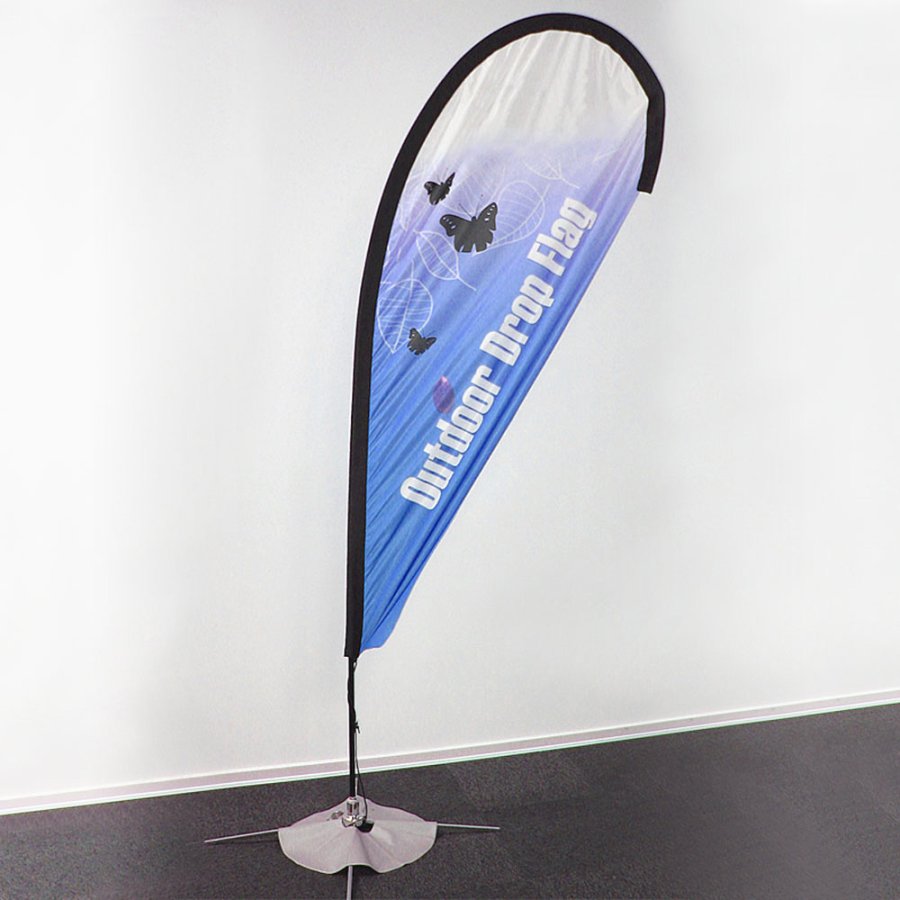 Sort stang til Outdoor Drop Flag, Large #8