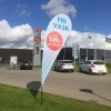 Sort stang til Outdoor Drop Flag, Large #10