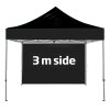 Side til Event Tent Lux, 3 x 3 m, sort, uden tryk #4