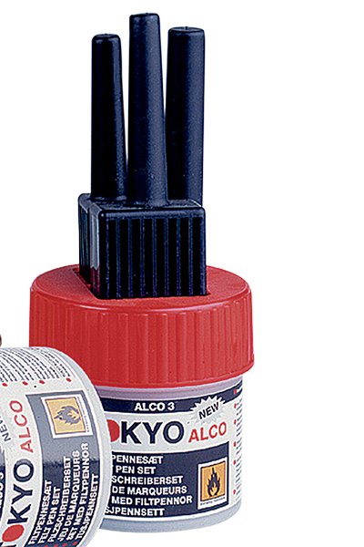 TOKYO ALCO 3 filtpennesæt rød #1