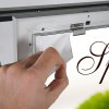 Plakat klips til LED Wind-Sign Waterbase #1