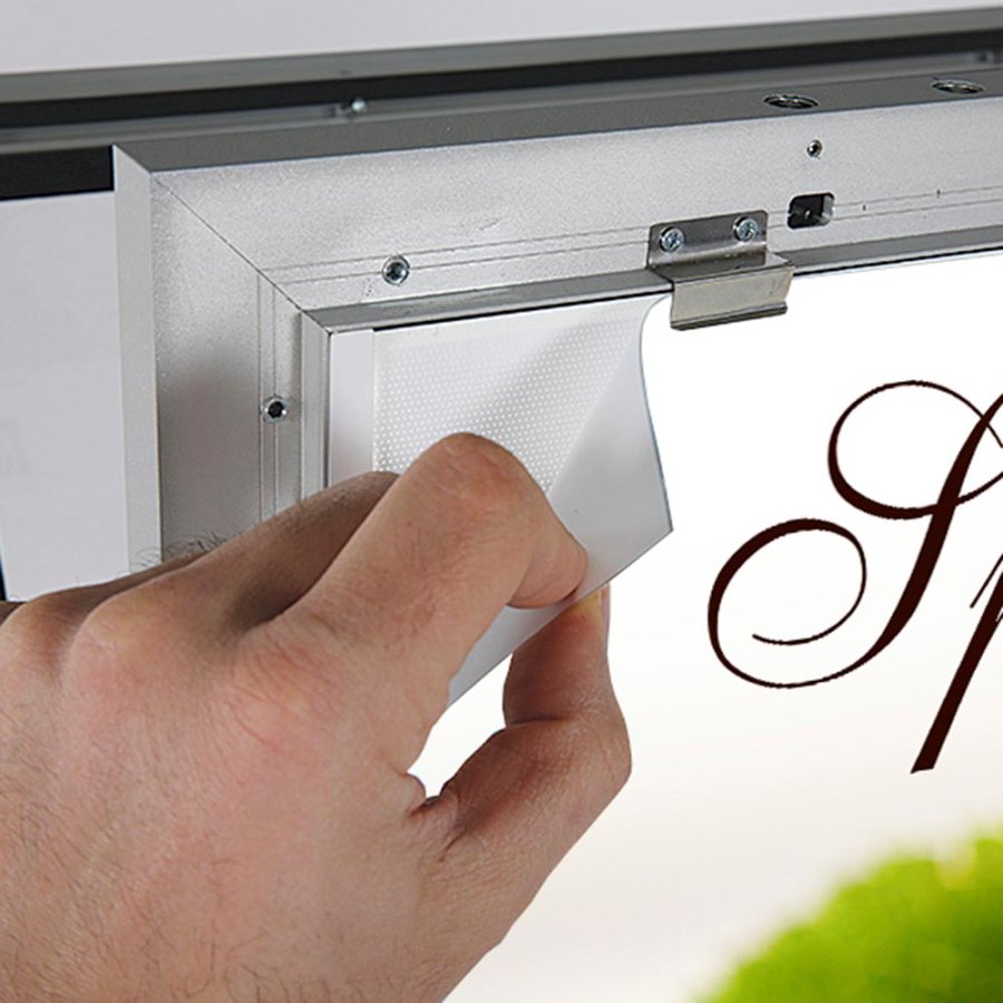 Plakat klips til LED Wind-Sign Waterbase #1