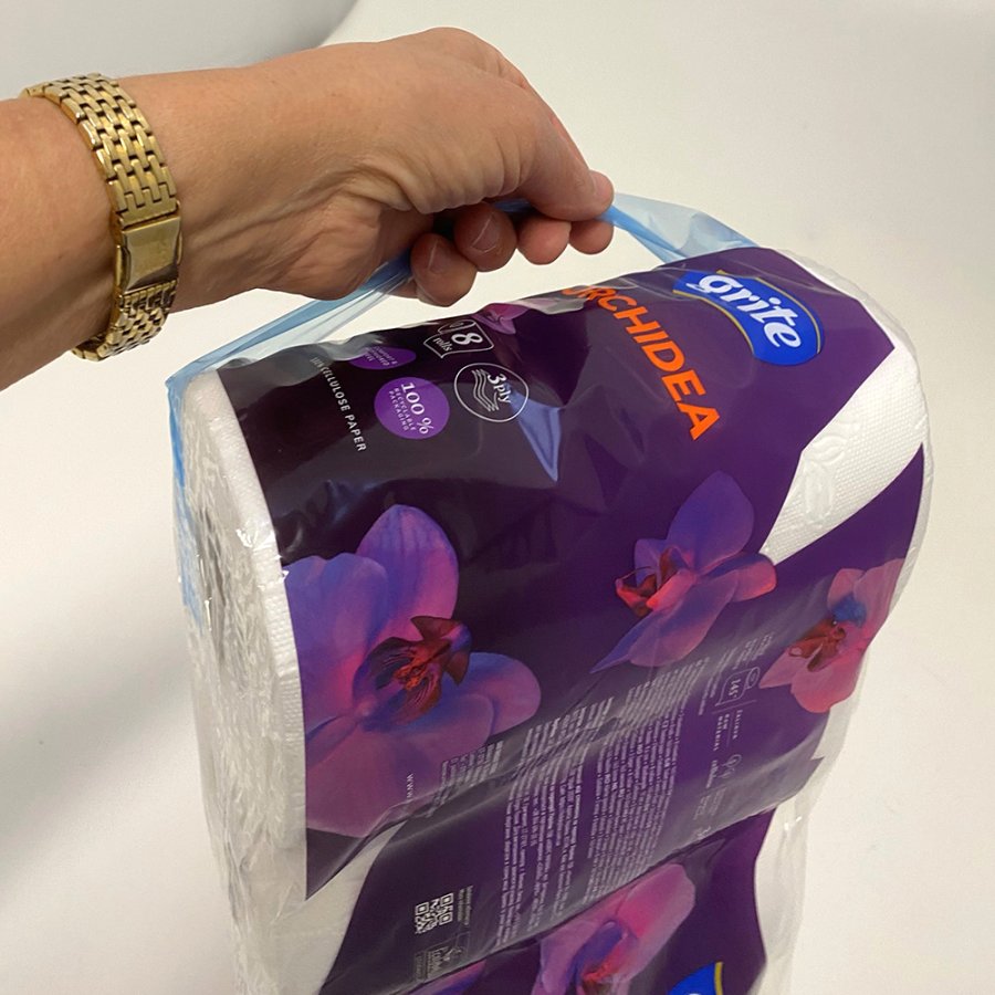 Toiletpapir, Grite Orchidea White, 3-lags, 100% nyfiber, 56 ruller