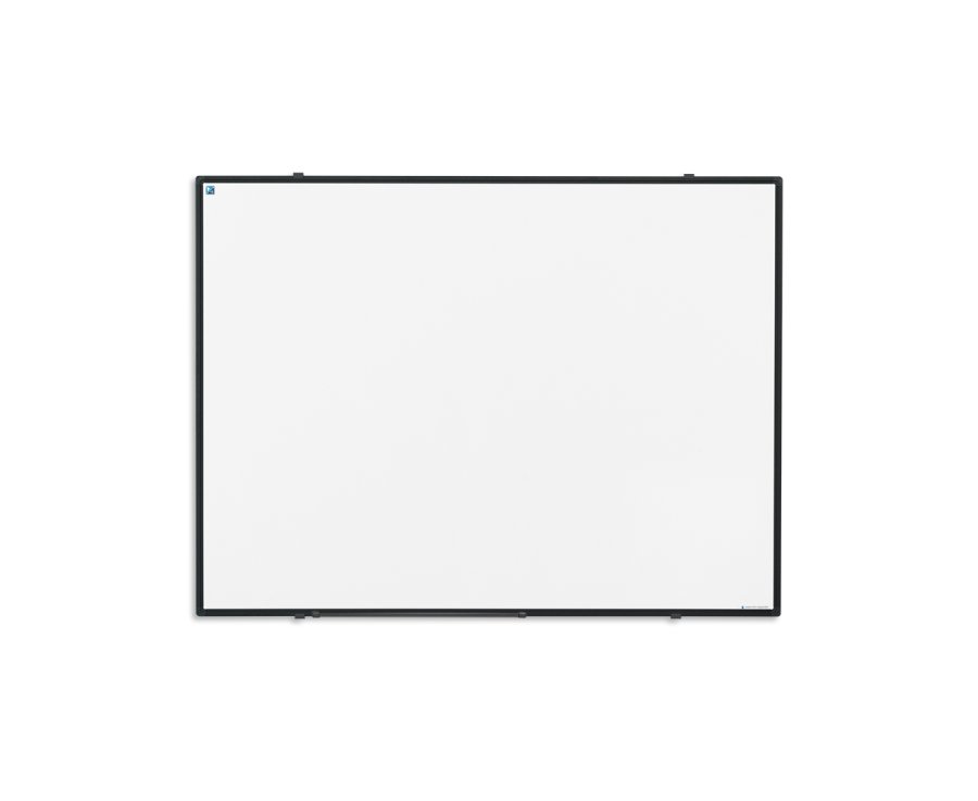 Whiteboard, Ceramic, sort aluramme, 120 x 200 cm
