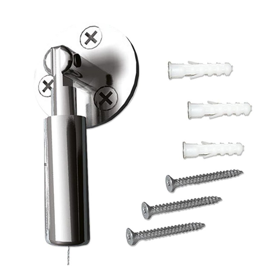 Loft-,gulv-,v&aelig;gbeslag til Double Sided Snap-Frame