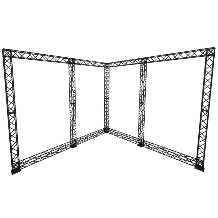 Connecting Cross, til Crown Truss 10, sort