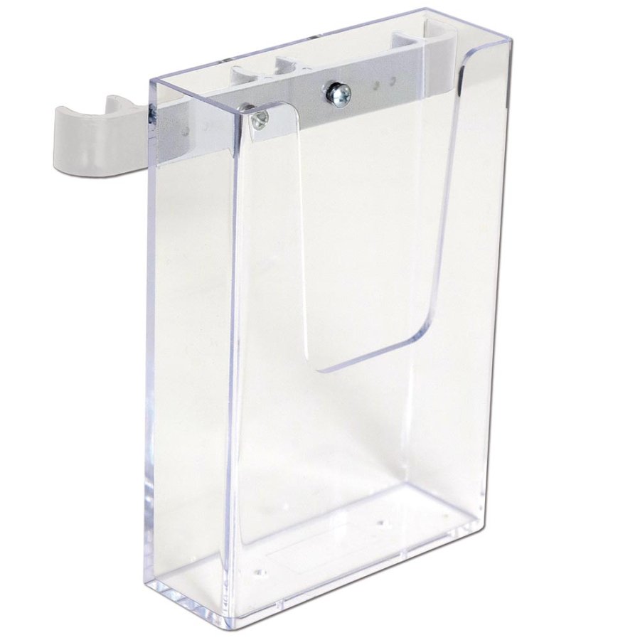 Crown Truss 10x10, Brochure dispenser M65 with fitting- white