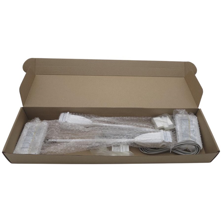 Crown Truss 10x10, LED, 15 watt Spotlight, inkl. holder - White.  S&aelig;t. = 2 stk.