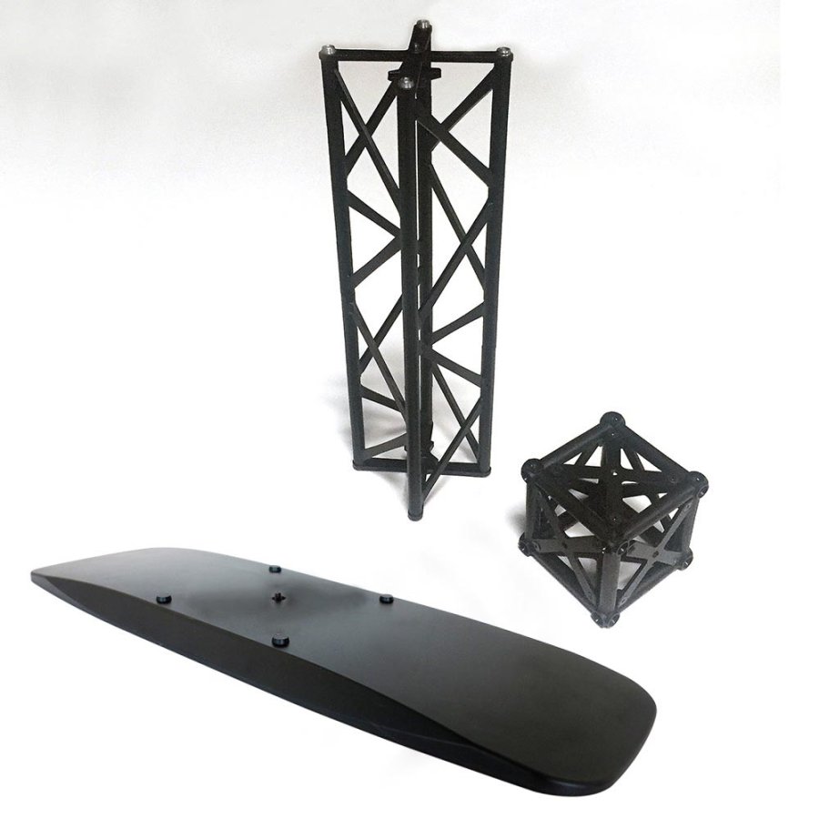 Crown Truss 10 v&aelig;g - sort