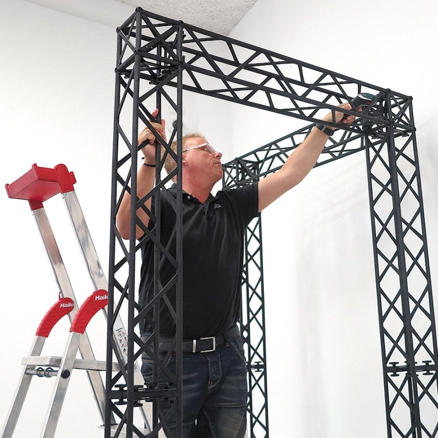 Crown Truss 10 hj&oslash;rnev&aelig;g - sort