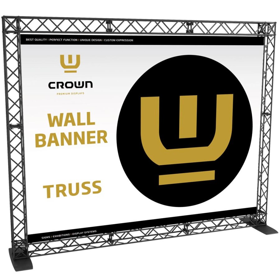 Crown Truss 10 bannerv&aelig;g - sort