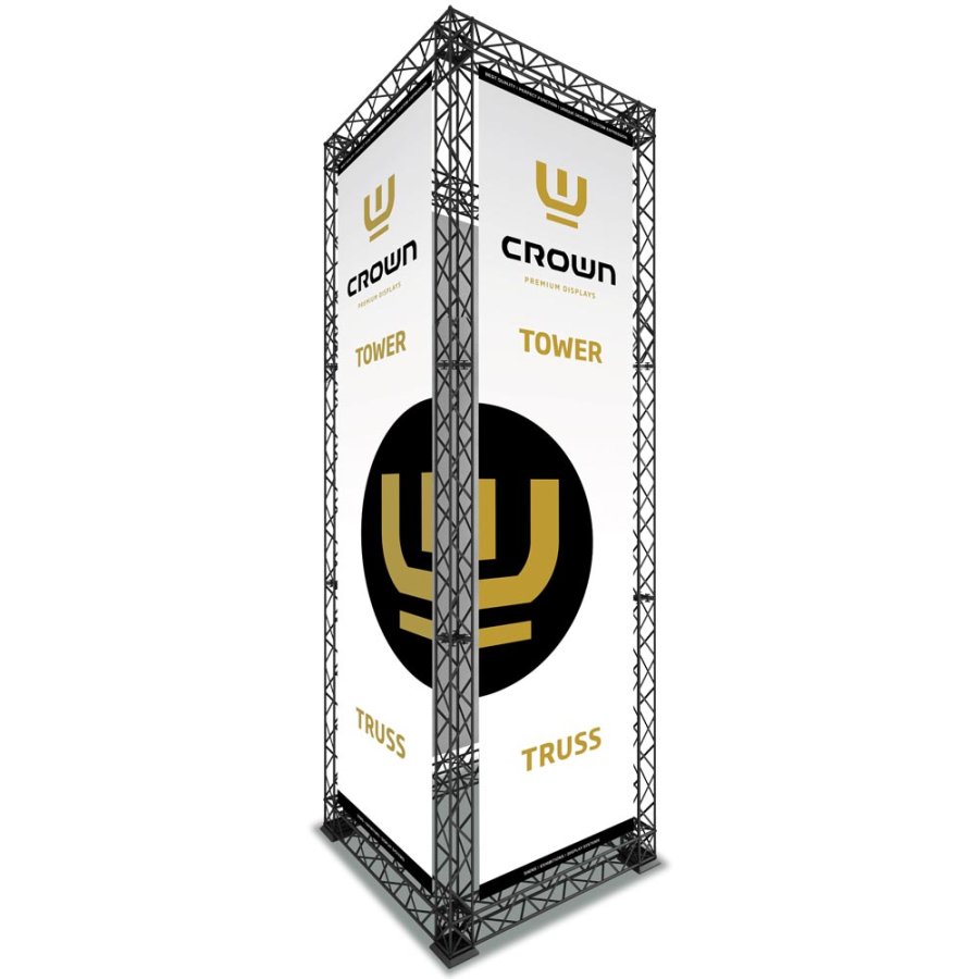 Crown Truss 10 t&aring;rn - sort