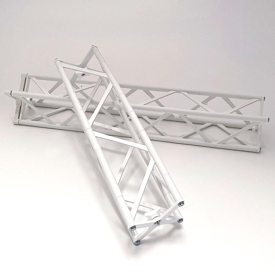 Crown Truss 10, U-form 3 x 3 m, hvid