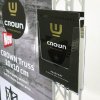 Crown Truss, Brochure dispenser M65 with fitting - Hvid #2