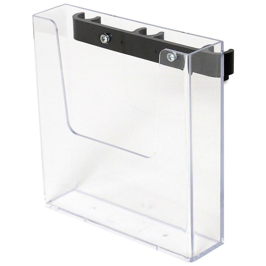 Crown Truss, Brochure dispenser A5 with fitting - Sort