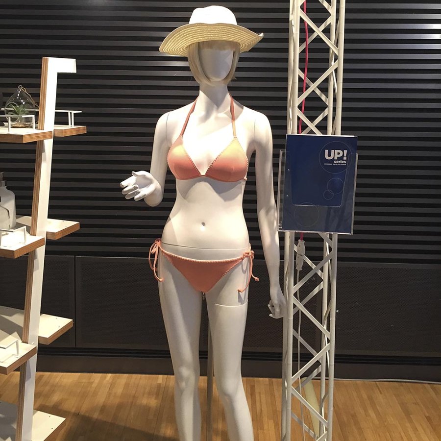 CROWN TRUSS 15 Brochureholder, A5 with fitting, Hvid, Transparent