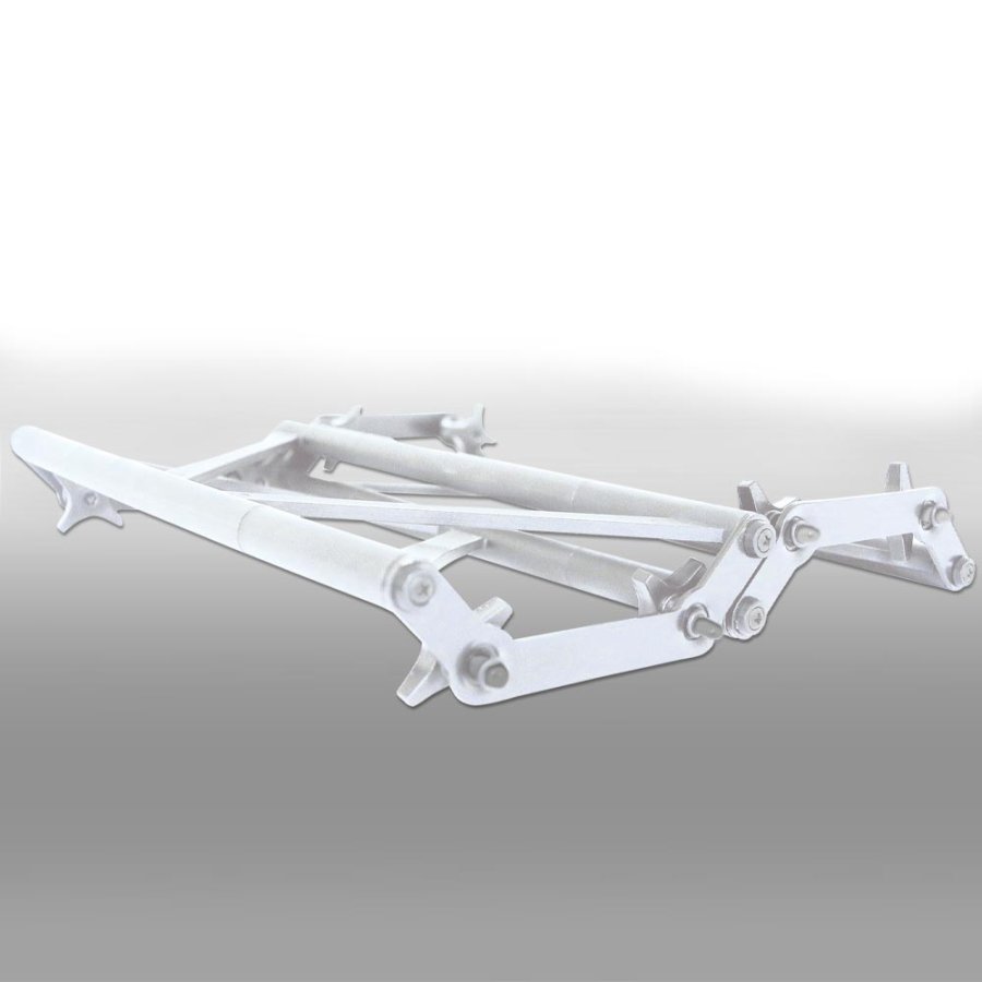 Crown Truss Counter - Rectangle 125x65cm - White