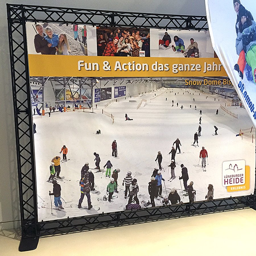 Crown Truss 15 bannerv&aelig;g - sort