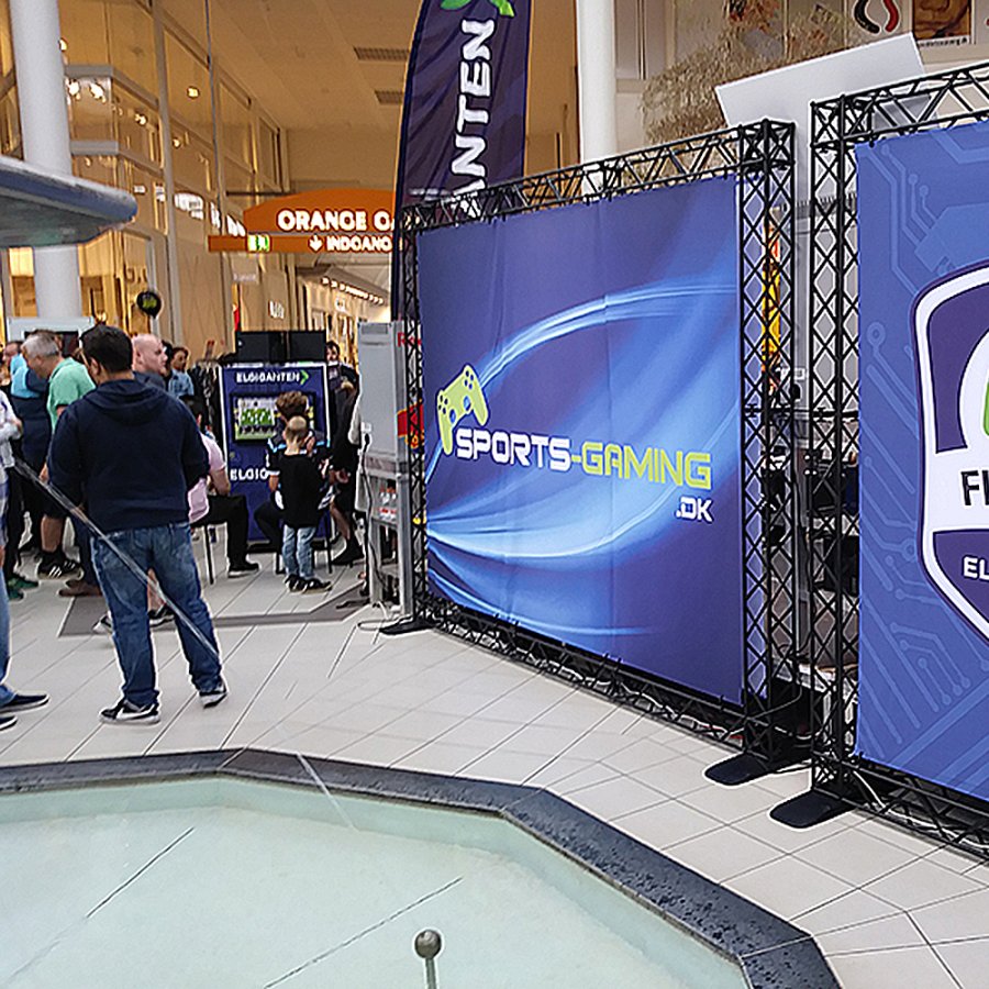 Crown Truss 15 bannerv&aelig;g - sort