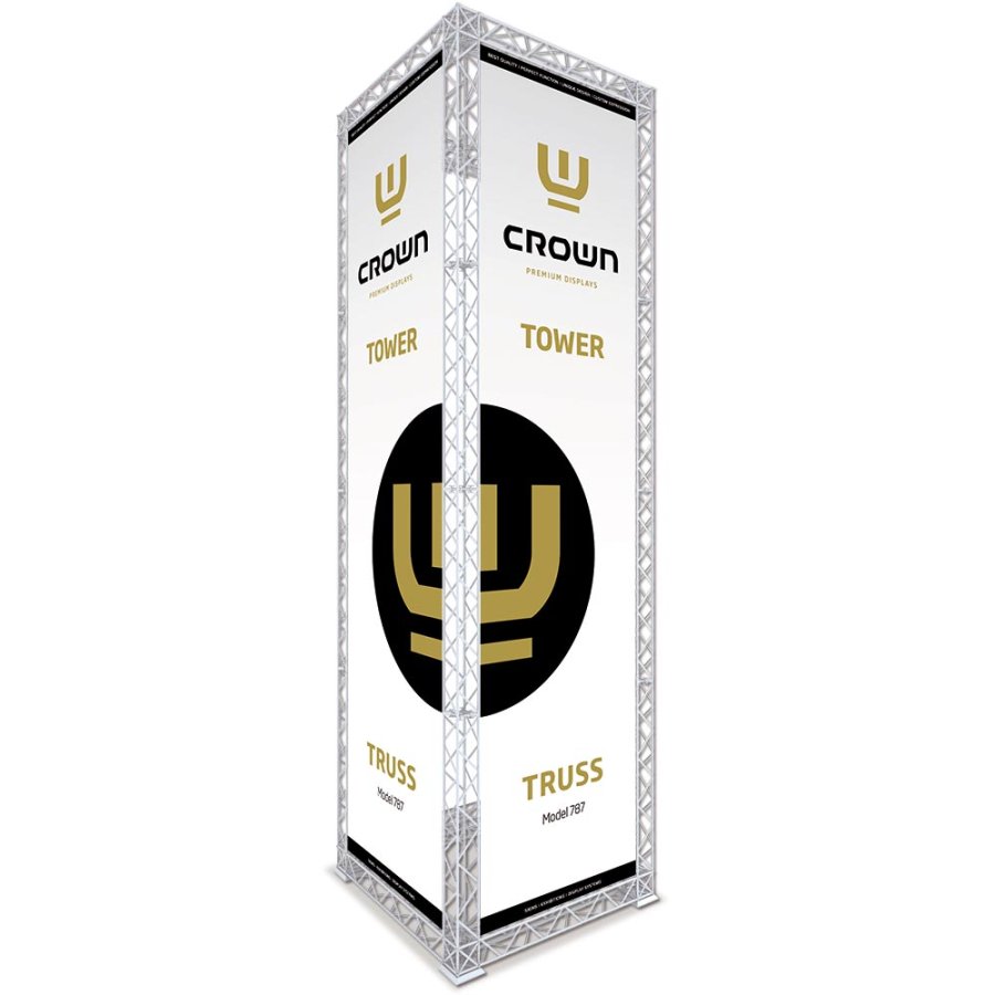 Crown Truss 15 t&aring;rn - sort