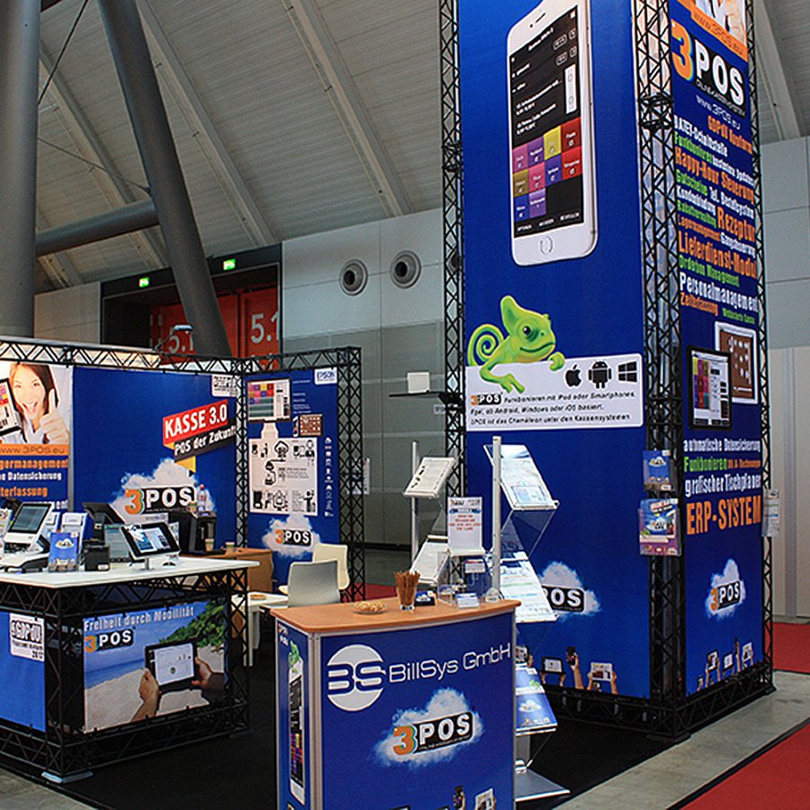 Crown Truss 15 L-Form 3 x 3 m - sort