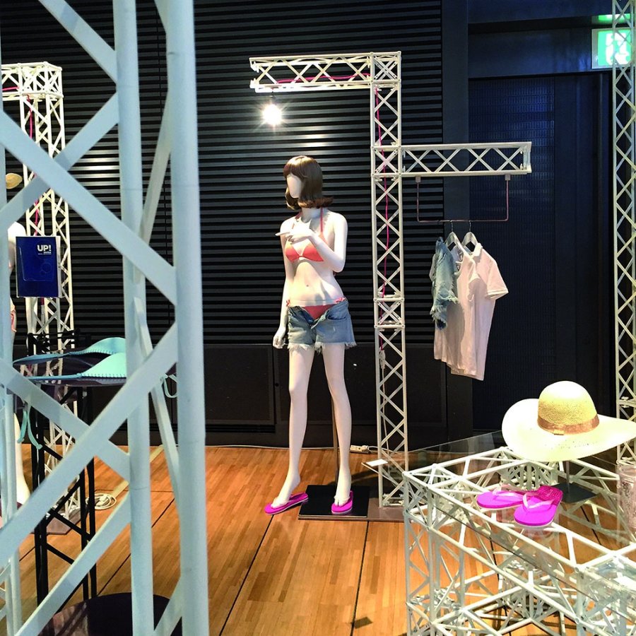 Crown Truss 15 U-form 4 x 6 m - hvid