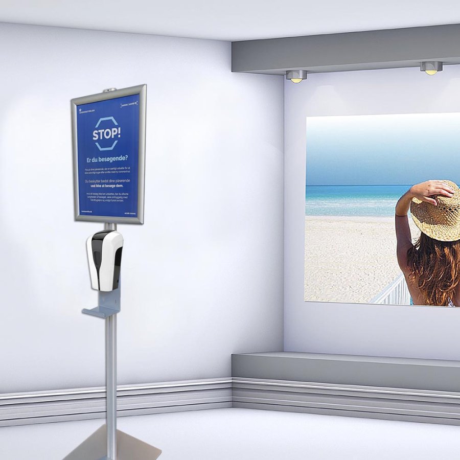 Hand Sanitizer Dispenser Stand, A3