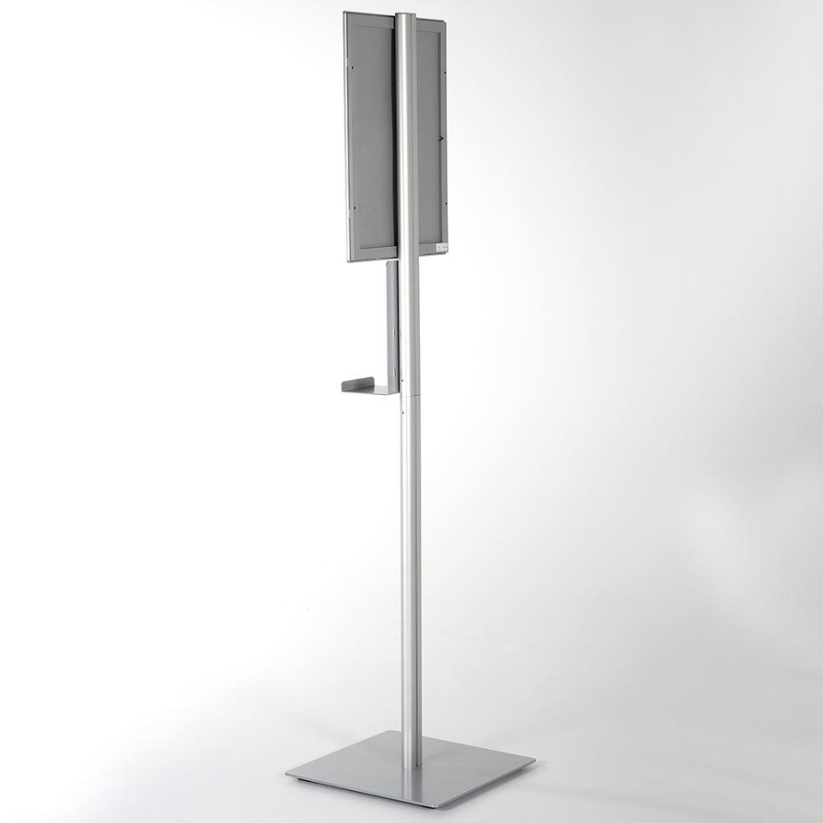 H&aring;ndspritstander med spritholder og A4 Klikramme