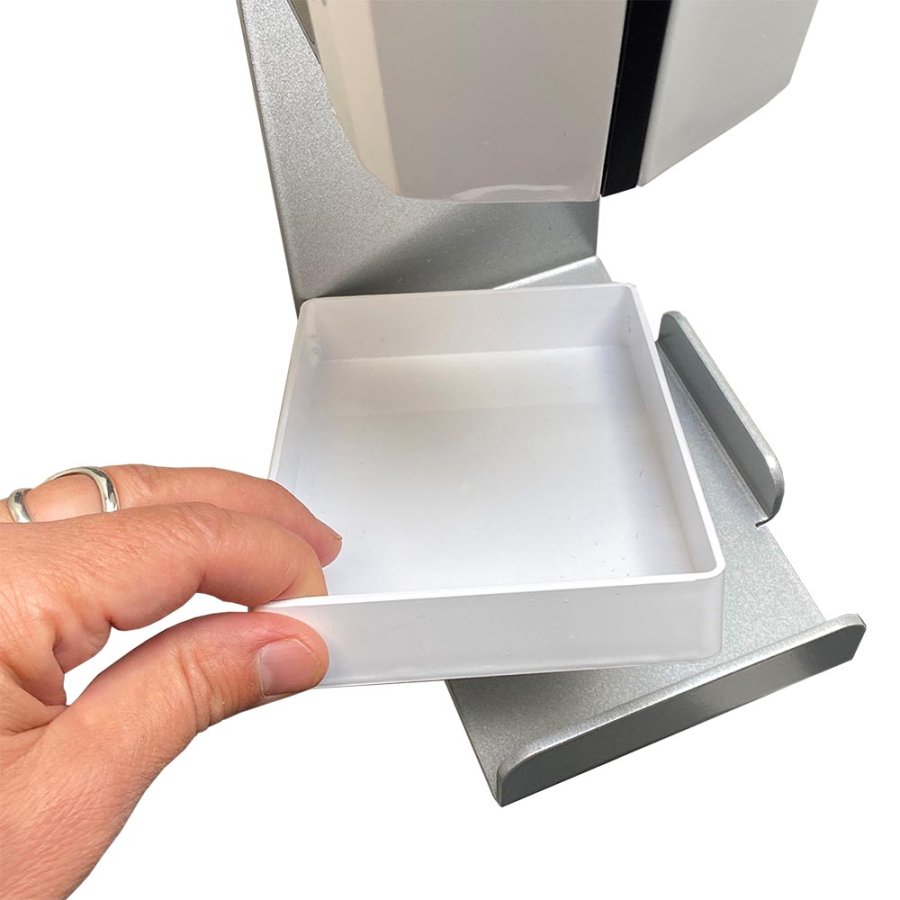 Holder with white acrylic Tray